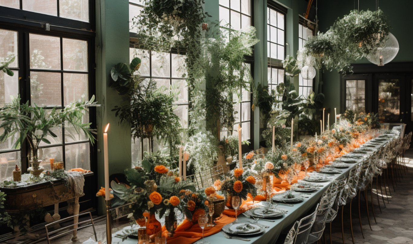 Elegant Event Table Setup by Nialen